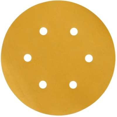 Image of 5x 3M Paper Disc 255P, 152 mm, 6 Hole, P320