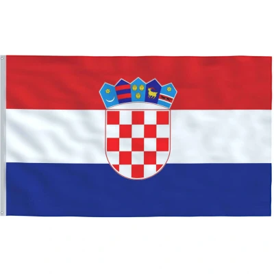 Image of vidaXL Croatia Flag 90x150 cm