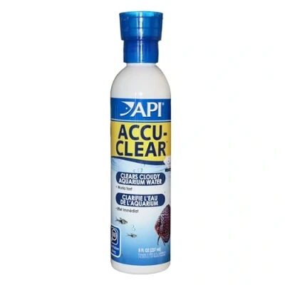 Image of API ACCU CLEAR Freshwater Aquarium Water Clarifier 8 Ounce Bottle