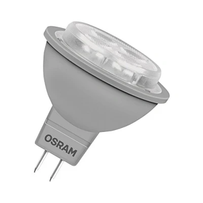 Image of Osram LED Light Bulb, GU5.3, 4.9 W, Silver