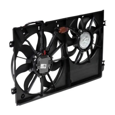 Image of 125395 Cooling fan NRF 47069 385mm 12V 400W with radiator shroud CITROËN: Xsara Picasso