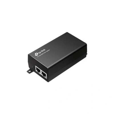 Image of TP Link TL PoE160S 802.3at/af Gigabit PoE Injector Non to Adapter Supplies (15.4W) or PoE+ (30W) Plug &amp; Play Desktop/Wall Mount Distance Up 328 ft. UL Certified, Black