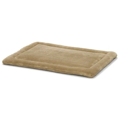 Image of MidWest Homes for Pets Deluxe Micro Terry Dog/Cat Bed, 60.96cm (24 Inch) Long; Taupe; Model 40624 TP