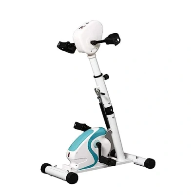 Image of Akkiund Home Electric Rehabilitation Exercise Bike, Pedal Exerciser Machine Training Equipment with LCD Display, for Elderly/Disabled