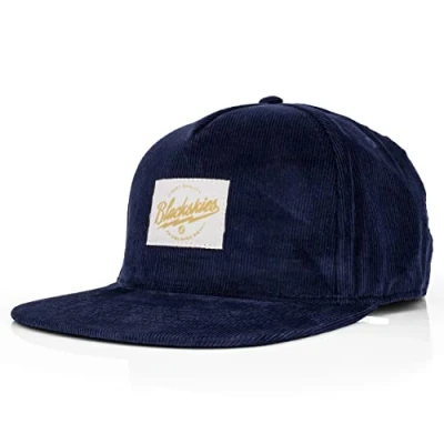 Image of Blackskies Eden Snapback Cap Ladies Men Baseball Surfer Skater Strapback Synthetic Suede