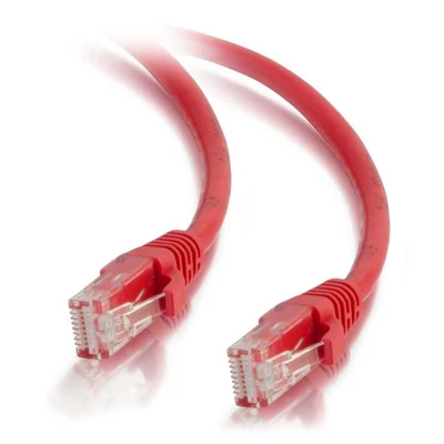 Image of C2g Cat5e Booted Unshielded (Utp) Network Patch Cable Rj 45 (M) To 2 M Utp Cat 5e Molded, Snagless, Stranded