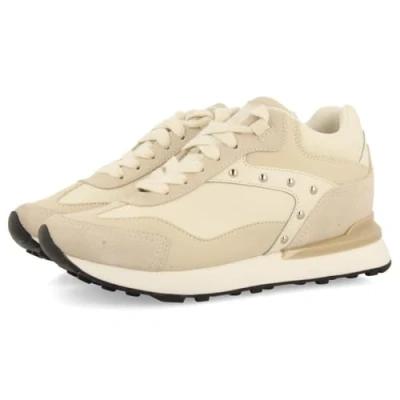 Image of GIOSEPPO Women&#039;s Brandon Sneaker, Ivory White, 3.5 UK