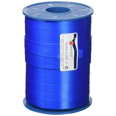 Image of C.E. Pattberg AMERICA Gift curling Ribbon royal blue, 273 yards of balloonribbon for Wrapping, 0.39 inches width, Accessories Decoration &amp; Handicrafts, Presents