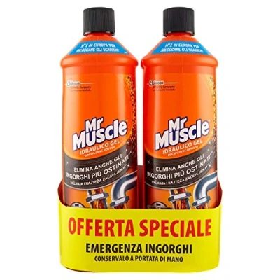 Image of Mr Muscle Hydraulic Gel 3 in 1 Pack of 2 x 1000 ml
