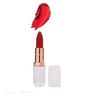 Image of AQUAPURITY PHOERA ABSOLUTE VELVET MATTE LIPSTICK LONG LASTING WATERPROOF PIGMENT MAKEUP UK (110 Flame)