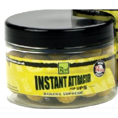 Image of Rod Hutchinson Instant Attractor Pop Ups Banana Supreme 14 mm Fishing Bait