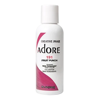 Image of Adore Shining Semi Permanent Hair Colour, 191 Fruit Punch