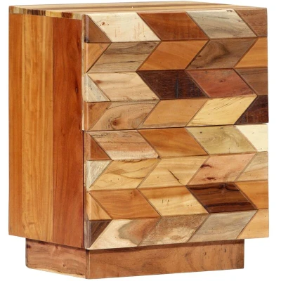 Image of vidaXL Bedside Cabinet Solid Reclaimed Wood 40x30x50 cm