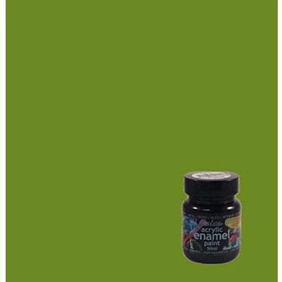 Image of Polyvine Acrylic Enamel Paint 50ml Lime