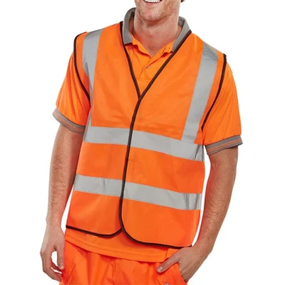 Image of Bseen En Iso 20471 Vest Orange (Bulk Pack) 4XL