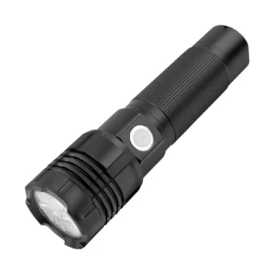 Image of ANSMANN PRO 3000R Professional 30W Rechargeable LED Torch. IP67 Rated. 6 Light Functions. Range up to 213M. Includes 3.6V 5100mAh Li ion Battery, Wrist Strap. 3 Year Warranty