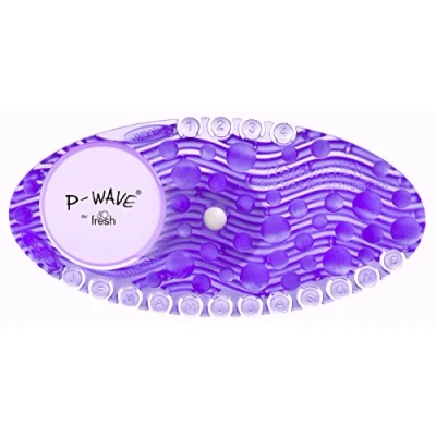 Image of P Wave Curve 10 Pack 30 Day Air Freshener For Home, Bathroom, Bedroom, Cupboards, Bins &amp; Toilets, Highly fragranced Deodoriser, Recyclable, Fabulous Lavender