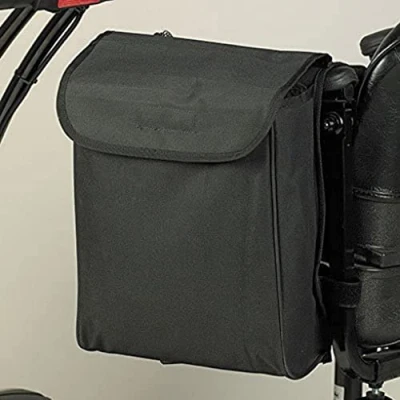 Image of DAYS Wheelchair/Mobility Scooter Pannier Bag, Versatile Storage, Waterproof &amp; Washable, Multiple Pockets, Hook Loop Fastener to Armrest, Disabled Elderly, (Eligible for VAT relief in the UK)