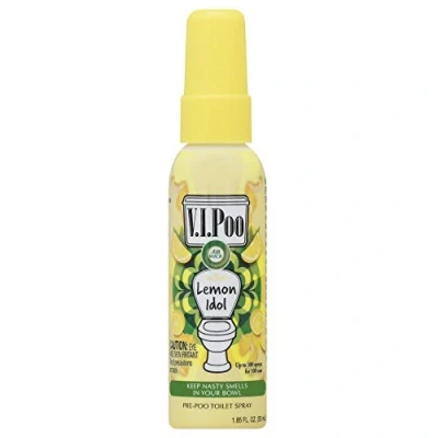 Image of Air Wick, V.I.Poo, Lemon Idol,Pre Poo Toilet Spray, 55 ml,Pack of 2
