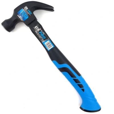 Image of 16oz Curved Claw Hammer With Fibreglass Handle US Pro 4518