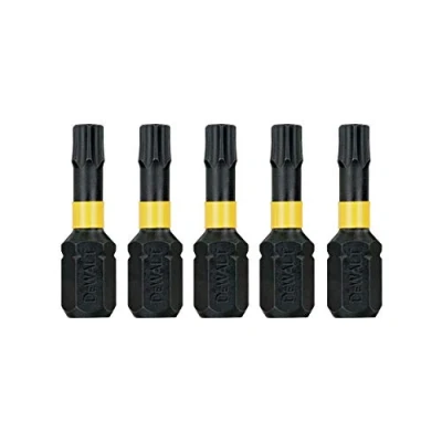 Image of Dewalt DT7382TQZ 25 mm TX25 IR Torsion Bits (Pack of 5)