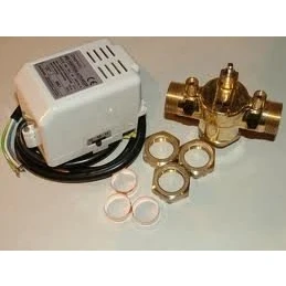 Image of Drayton MA1 22mm 3 Port Mid Position Motorised Valve by