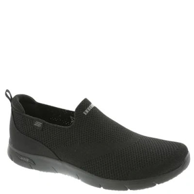 Image of Skechers Women&#039;s Arch FIT Refine IRIS Sneaker, Black, 3 UK