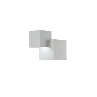 Image of RUBIK 2 Light Plaster Wall White 19.5x16x11.5cm