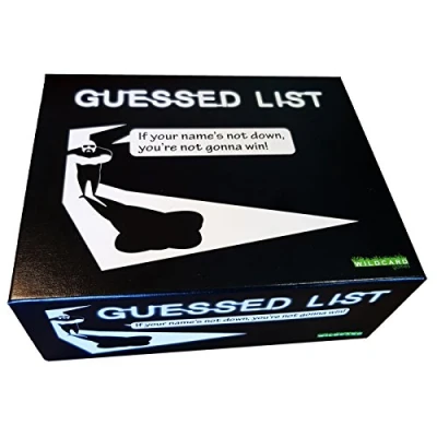 Image of Wild Card Games GUESSED LIST QUIZ Game Fun General Knowledge Name Guessing Party for all the family from teenagers to adults