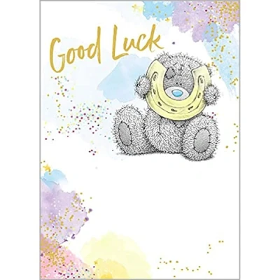 Image of Me to You Good Luck Greetings Card