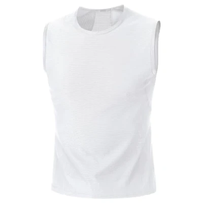 Image of GORE WEAR Men&#039;s Undershirt, Base Layer, Multisport, White, M