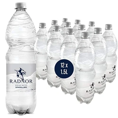 Image of Radnor Hills Sparkling Spring Water, 12 x 1.5 ltr