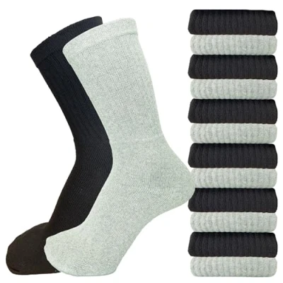 Image of The Essentials Wardrobe Mens 12 Pack FCO Leisure Socks UK 6 11/EU 39 45 Assorted