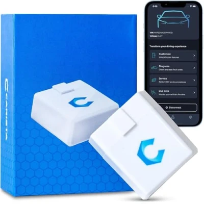 Image of CARISTA OBD Bluetooth Scanner and App: Diagnostics, Customizations, Service Procedures Live Data for your vehicle