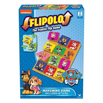 Image of PAW Patrol Flipolo Matching Memory Game
