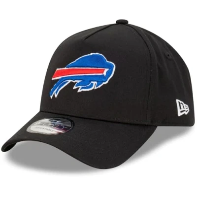 Image of New Era Buffalo Bills NFL Evergreen Black 9Forty Adjustable A Frame Cap