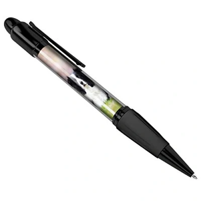 Image of DV DESIGN Border Collie Family Black Ballpoint Pen Sheepdogs Farmer Fun #8625