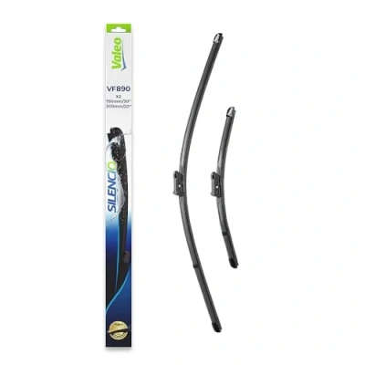 Image of 1852939, 1853024, 1880029, 1880030, 1949449 Wiper blade VALEO SILENCIO X.TRM 577890 750, 500mm Front Beam with spoiler for left hand drive vehicles