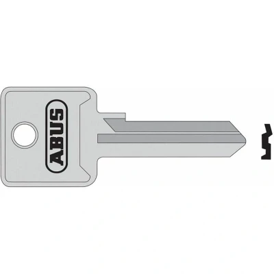 Image of Abus 85/70 Left Hand Key Blank