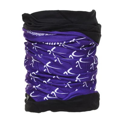 Image of Buff Unisex Yukon 77400 Multifunctional Microfiber and Fleece Tubular Collar Violet One Size