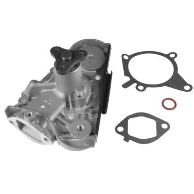 Image of 0K93715010, oK93715010 Water pump BLUE PRINT ADM59110 Cast Aluminium with gaskets/seals seal ring Metal MAZDA: MX 5 I, 323 III Hatchback