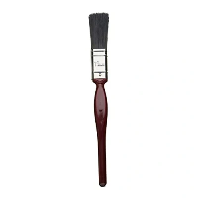 Image of Fit for The Job 0.75 inch All Purpose Mixed Bristle Paint Brush a Smooth Finish Painting with Emulsion, Gloss and Satin Paints on Walls, Ceilings, Wood Metal, 0.75&quot; 19mm