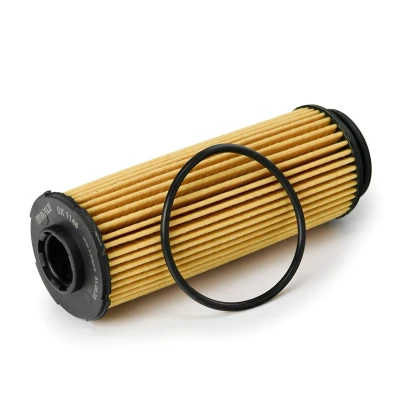 Image of 11427826799, 11428583898, 8583898 Oil Filter MAHLE ORIGINAL OX 1146D Insert BMW: 1 Hatchback, 3 Touring, 7, AUDI: A6 C8 Saloon, A5 B8 Coupe