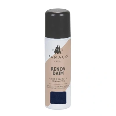 Image of Famaco Blue Marine Suede &amp; Nubuck Renovator 200ml Spray