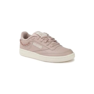 Image of Reebok Women&#039;s Club C 85 Sneaker, Pinstu Chalk Rosgol, 3.5 UK