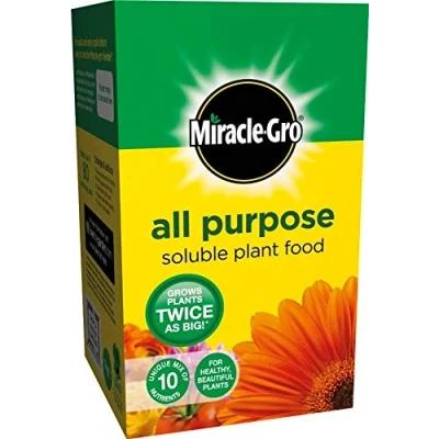 Image of Miracle Gro 2 x All Purpose Soluble Plant Food, Grows plants twice as big. GUARANTEED!