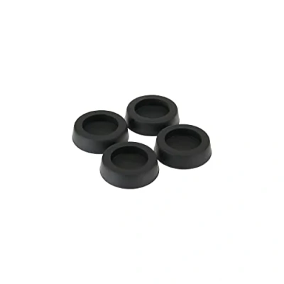 Image of InLine Rubber Feet for PC Casing Pack of 4 Black