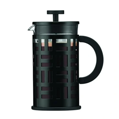Image of BODUM Eileen 8 Cup French Press Coffee Maker, Black, 1.0 l, 34 oz