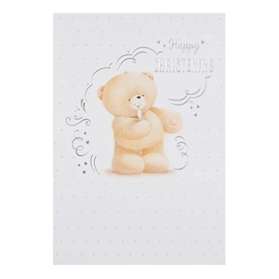 Image of Hallmark Forever Friends Christening Card &#039;Lots of Love&#039; Medium