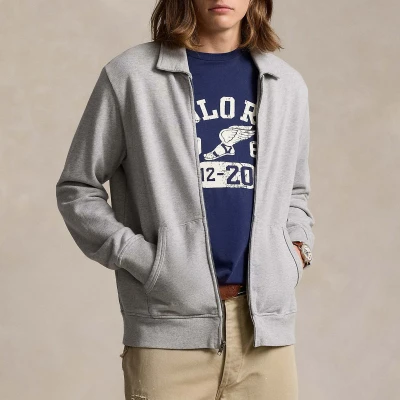 Image of Polo Ralph Lauren FULL ZIP Zipup sweatshirt, Men&#039;s, Size: XXL, Spring heather
